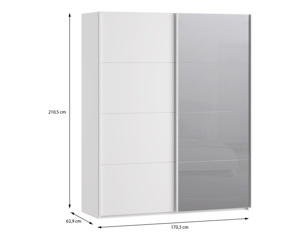 Šatní skříň SOPHISTISPACE 170L písková 1