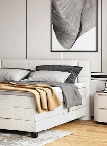 Boxspring postel REY - 140x200 + elektrické polohování. FURNIPOL