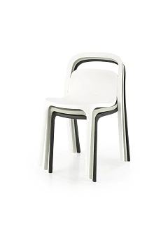 Záhradná stolička K490 – biela