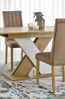 Rozkladací stôl XARELTO – biely