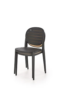 Zahradní židle K529 - Černá