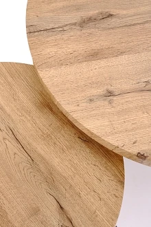 Sada dvoch konferenčných stolíkov ANGER / dub artisan