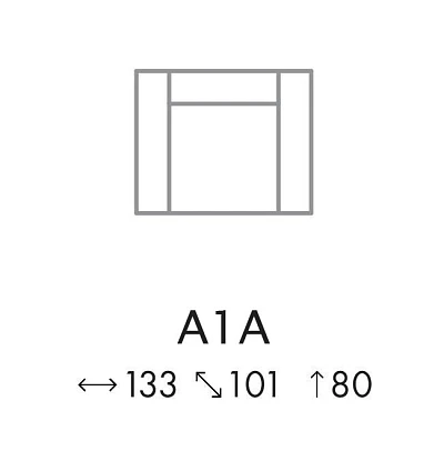 Kreslo BOLZANO A1A