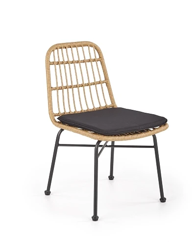 Záhradná stolička K401 – hnedá