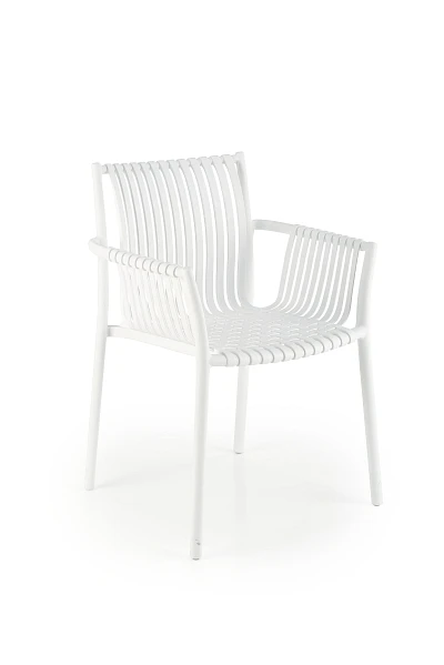 Záhradná stolička K492 – biela
