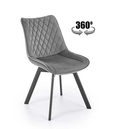 Stolička K520  - Sivá