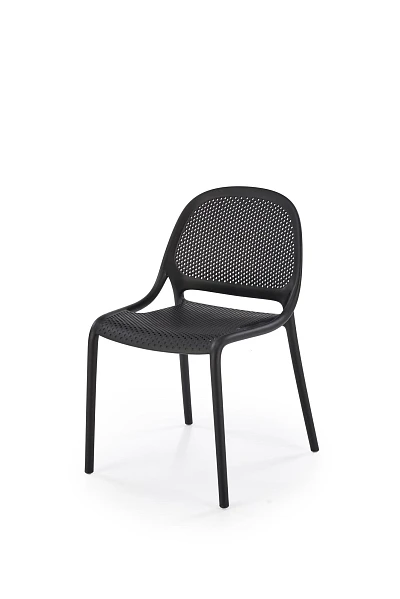 Záhradná stolička K532 – čierna