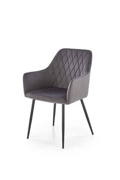 Jedálenská stolička K558 - Sivá