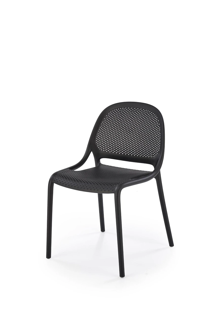 Záhradná stolička K532 – čierna