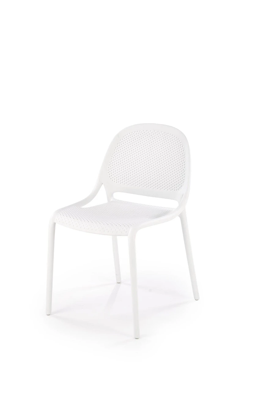 Záhradná stolička K532 – Biela
