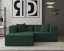 Modulárna rohová zostava NOVA S Modul, zelená  - Poso 14
