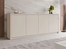 Komoda SOLID 4D - Pieskovo béžová