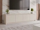 TV stolek SOLID 4D - Pieskovo béžová