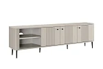 TV stolek Vesper 3D 187 cm  - Kašmír / černé nožky