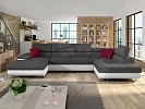 Rohová sedačka COTERE BIS - Soft 017 + Uttario Velvet 2971 + Kronos 02