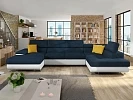 Rohová sedačka COTERE BIS - Soft 017 + Uttario Velvet 2967 + Uttario Velvet 2959