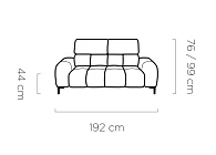 PLAZA SOFA 2E d - Furnipol.cz