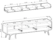 TV stolek HELION RTV180 - Dub Vicenza - Furnipol