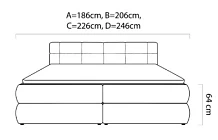 Postel GRANDE 200X200. Furnipol