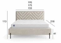 Postel NASHVILLE 140x200. Furnipol