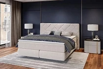 Boxspring postel Trezzo - 140x200. FURNIPOL