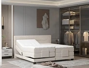 Boxspring postel TESSA 180x200 + elektrické polohování. FURNIPOL