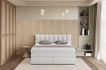 Boxspring postel VERONA - 140x200. FURNIPOL