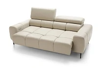 Kožená pohovka PLAZA 2 s elektrickým výsuvem. FURNIPOL
