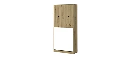 Šatní skříň NERO 15 dub artisan černá mat.jpg