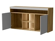 Komoda FIORE 150 2D s led osvětlením - Furnipol.cz