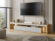 TV skříňka FIORE 200 2D s LED osvětlením - Furnipol.cz