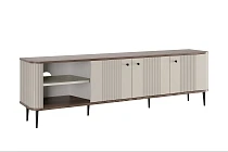 TV stolek Vesper 3D 187 cm - kašmírový dekor ořech černé nožky.jpg
