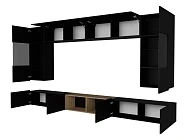 Obývací stěna CALABRINI XXIV s LED osvětlením