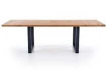 Rozkladací jedálenský stôl PEREZ 160 cm, dub