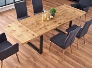 Rozkladací jedálenský stôl PEREZ 160 cm, dub