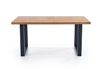 Rozkladací jedálenský stôl PEREZ 160 cm, dub