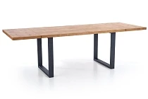 Rozkladací jedálenský stôl PEREZ 160 cm, dub