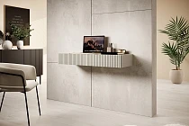 Závěsný psací stůl NICOLE 100 cm kašmír | furnipol.cz