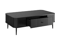 Konferenční stolek VESPER 103 × 60 cm černý – černé nohy | furnipol.cz