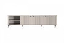 TV stolek Vesper 3D 187 cm  - Kašmír / černé nožky