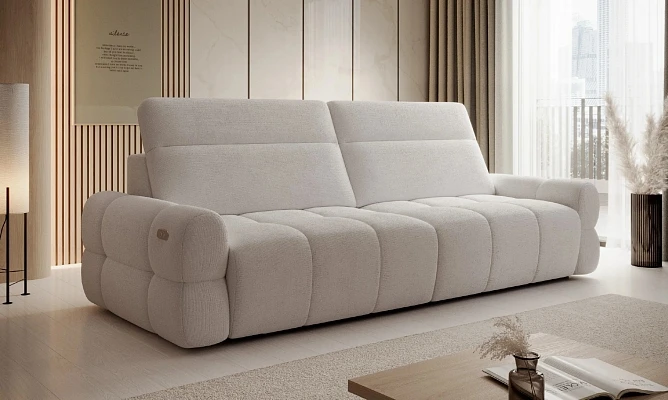 Pohovka MATEO BIGSOFA s elektrickým výsuvom