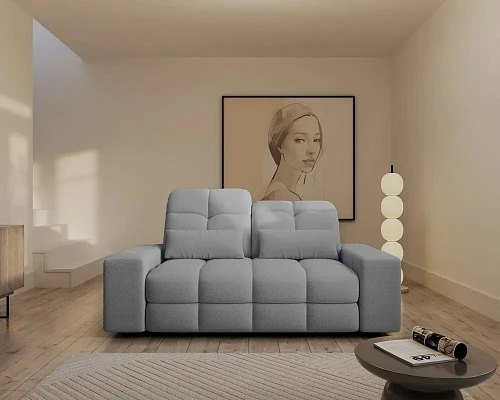 Pohovka s elektrickým výsuvom MAGNELIO PRESTIGE III, sivá