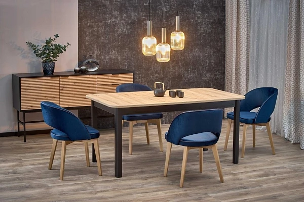 Rozkladací jedálenský stôl FLORIAN pre 8 osôb, dub - Dub artisan