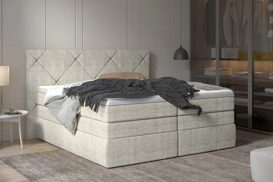 Postel s boxspringom LUNGO – 140 × 200
