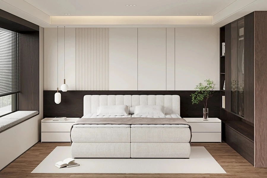 Postel s boxspringom MASSIMO – 200 × 200