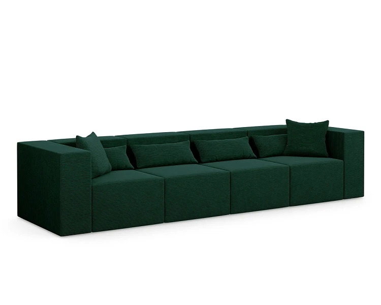 Modulárna pohovka NOVA XL Modul, oceľovo šedá - Poso 14
