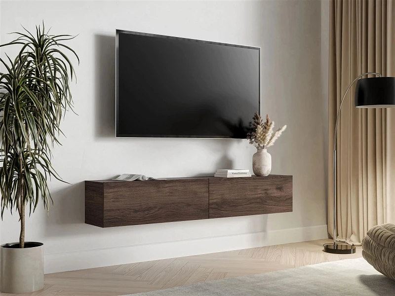 Závěsný TV stolek GOVI 180 - Orech
