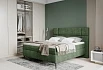 Boxspring – čalúnená manželská posteľ LUCIO  – 140 × 200