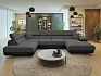 Sedací souprava do U TOREZIO BIS s rozkladem na spaní a úložným prostorem - Soft 011 + Lux 06