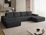 Sedací souprava do U TONSEO s rozkladem na spaní a úložným prostorem - Margo 227,09